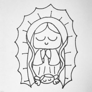 virgen de guadalupe drawing 1 scaled