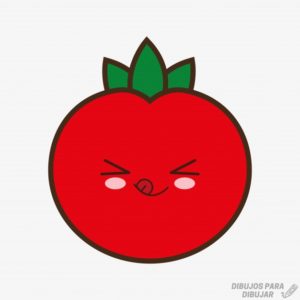 dibujos de tomates animados
