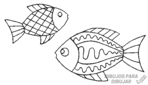 imagenes de pescados para dibujar 1
