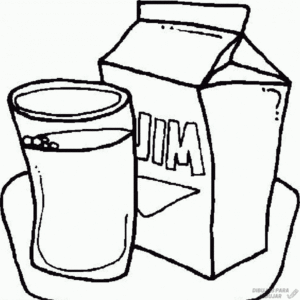 imagenes para colorear de leche
