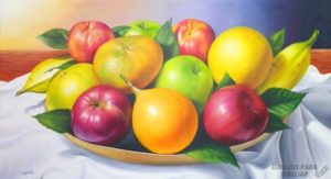 pinturas de frutas y verduras