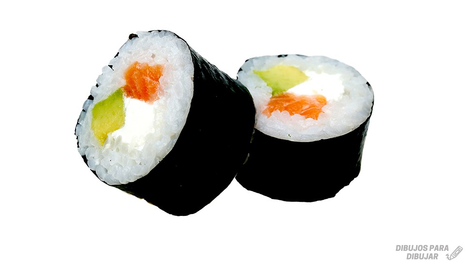 sushi envuelto en nori