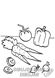 vegetales para dibujar