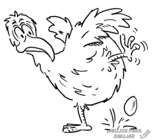 como dibujar una gallina