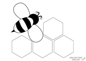 imagenes de abejas para dibujar