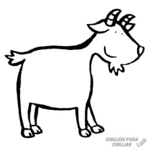 imagenes de cabras para dibujar