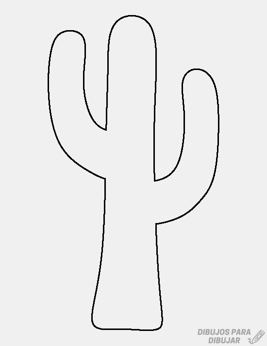 🥇 Dibujos de cactus【190】Lindas y a lápiz