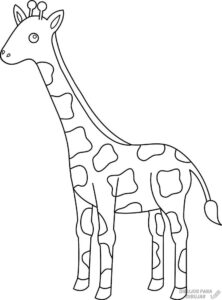imagenes de jirafas animadas