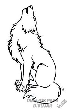 🥇 Dibujos de lobos【190】para dibujar