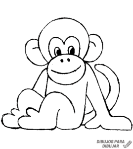 imagenes de monos para pintar