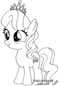 imagenes de my little pony para dibujar