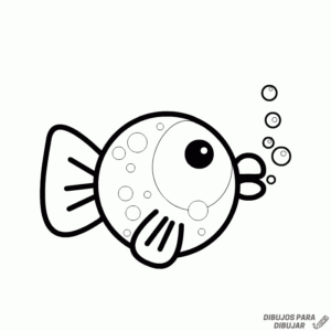 pez dibujo animado