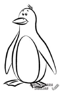 pinguino dibujo