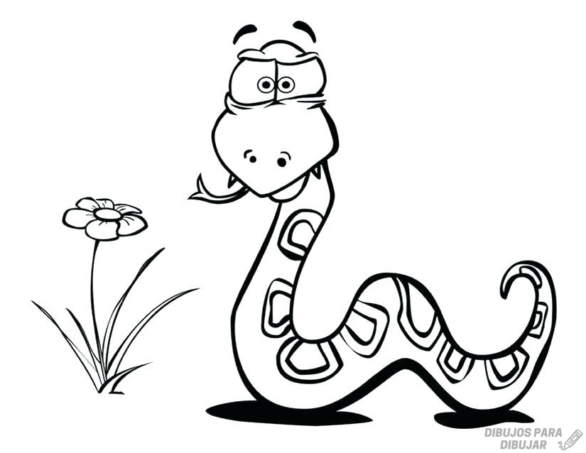 🥇【+2150】Los mejores dibujos de Serpiente sencillos ⚡️