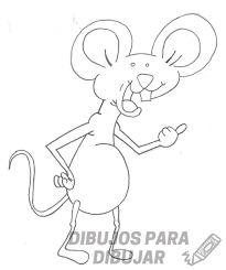 dibujos de ratones animados